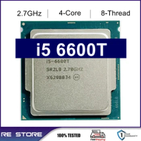 Used Core i5 6600T 2.7GHz Quad-Core Eight-Thread CPU Processor 6M 35W LGA 1151 without Cooler