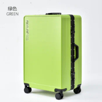 2023 New Design Travel Suitcase Large Capacity Luggage Women Men Carry-On Trolley Luggage 20/22/24/26 Inch Password Suitcase Bag