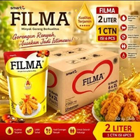 minyak goreng FILMA 2liter 1dus isi 6 pouch