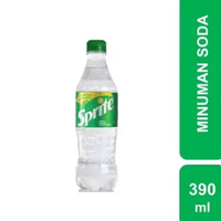 SPRITE BOTOL 390 ML, isi 12 botol - sprite