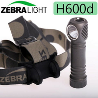 【電筒王】美國 ZebraLight 斑馬光 H600d 第四代 XHP50 1616流明 聚光 中白光 頭燈