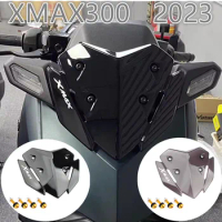 XMAX300 Sport Touring Windshield Windscreen For Yamaha XMAX125 xmax250 X-MAX300 2023 Motorcycle Wind Deflector Shield Screen