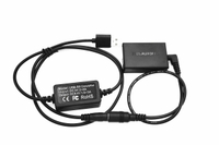 Kabel ขั้วต่อ USB DR-E17 LP-E17 DC สำหรับ Canon EOS M3 M5 M6 Mark Ii