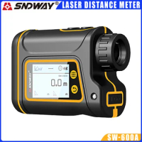 SNDWAY GOLF RANGE FINDER SW-600A/600-1500m LASER RANGE FINDER Rangefinder Binoculars Camera Laser Ranging for Hunting