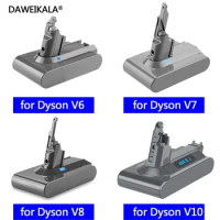 Battery for Dyson V6 V7 V8 V10 Series SV12 DC62 SV11 SV10 Handheld Vacuum Cleaner Spare battery Replacement Battery for Dyson