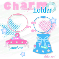 beautiful keychain charm holder