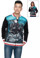 Rigato Jacket Print  Vespa