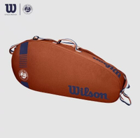 Wilson wilson 23กระเป๋าไม้เทนนิสมืออาชีพฝรั่งเศสสามกระเป๋าสะพายสำหรับหก