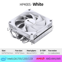 [Trend]Jonsbo HP400S CPU Cooler 4Heatpips Down Pressure Air Cooling Radiator 90Mm 4Pin PWM Fan LGA11