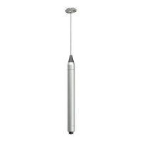 手持電動奶泡器推薦｜鋁合金機身｜纖薄｜電動奶泡機｜打奶泡器｜咖啡奶泡｜綿密奶泡｜手持奶泡｜拉花奶泡｜拿鐵奶泡｜AAA電池｜咖啡拉花器｜牛奶發泡｜奶泡棒【香港行貨】（銀色） #NPMF001SV