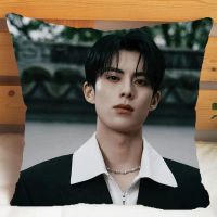 Sofa Cushion Wang He Di Chinese Actor Pillow with Core Dylan Wang Gift for Friends Bedding Accessory