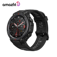 Refurbished Amazfit T-Rex Pro Smart Watch GPS Outdoor Waterproof Smartwatch For men 18day Battery Life Android iOS