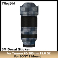 For Tamron 70-180mm F2.8 Di III VC VXD G2 for SONY E Mount Lens Sticker Decal Film Protector Skin 70-180 F/2.8 G2