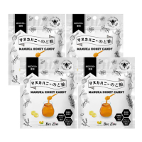 【BeeZin 康萃】日本進口麥蘆卡蜂蜜喉糖 x4包(10粒/包)