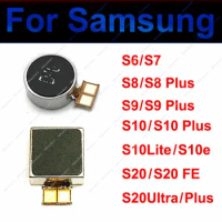 Motor Vibrator For Samsung Galaxy S6 S7 Edge S8 S9 S10 S20 Plus S20Ultra S20FE S10e Cell Phone Motor Vibration Module Flex Cable