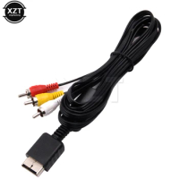 1.8 M 3RCA TV Adapter Cable AV Cable Audio Video Cable for Sony Playstation 2 3 PS2 PS3 Multimedia of Audio Line