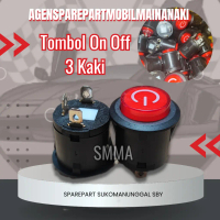 Tombol Power On Off Nyala Lampu Mobil Motor Mainan Aki