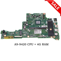 NBGNV1100Y NBGNV11004 NBGNV11006 DA0ZASMB8D0 For Acer Aspire 3 A315-21 Laptop Motherboard A9-9420 + 4G RAM DDR4