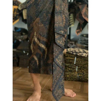 BARU SARUNG LILIT BATIK BALI KAMEN BATIK SETENGAH JADI KAMEN KANCUT PREMIUM - M18 BISA CODEE