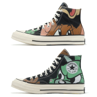 Converse 聯名帆布鞋 Chuck 70 HI 男女鞋 湯姆貓與傑利鼠85周年 休閒鞋 1970 高筒 藍 A15110C