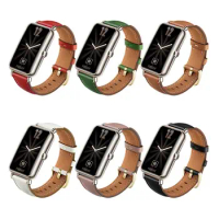 Leather Strap for Huawei Watch Fit Mini Strap Wristband Bracelet Loop Genuine Leather Band for Huawei Smart Watch Fit Mini Corre