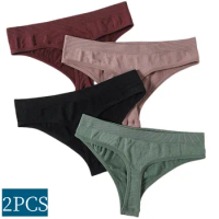 Seamless Thongs G-String Women Shapewear Panties Sport Underwear Sexy Female Underpants Lingerie Sexy Low Waist Bottoms M-XL
