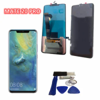 Original For HuaWei Mate20 pro Lcd Mate20pro Display Digitizer Assembly Replacement With Mate20pro No fingerprints LYA-L29