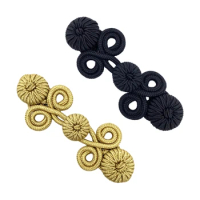 50JB Elaborate Button for Chinese Traditional Clothing Handcraft Accessories Stylish Buttons Chinese Cheongsam