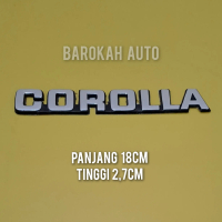 emblem corolla untuk mobil toyota dx