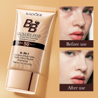 Primer Foundation Camouflage BB Cream SADOER Golden Snail Sunscreen