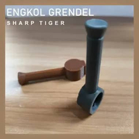 Engkol Grendel Sharp Tiger Innova - BAHAN ABS 3D PRINT COKELAT