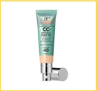 IT COSMETICS 依科美綠管CC霜 YOUR SKIN BUT BETTER CC+ NATURAL MATTE SPF40 #FAIR BEIGE 32ML