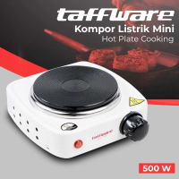 Kompor Listrik Model Terbaru 1 Tungku Mini Portable Hot Plate Watt Kecil Hemat Lilstrilk 500W / Komp