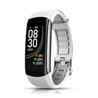 C6S Smart Bracelet Blood Pressure Health Monitoring Bluetooth Link Men and Women Sports Pedometer Smart Watch For Apple Android