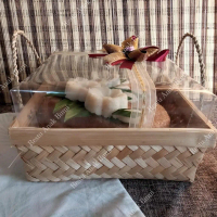 kotak hantaran seseran box 25x25cm lamaran mika packaging nikahan parsel wadah jenang punjungan