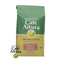 即期品【CAFE ALTURA】有機摩卡爪哇咖啡豆907g(耶加雪菲 曼特寧輕烘完美結合 有效日期：2024/5/2)