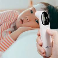 Termometer Suhu Badan Digital Thermogun Infrared Memory