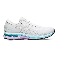 Asics Gel-Kayano 27 [1012A649-100] 女 慢跑鞋 運動 高支撐 穩定 緩衝 反光 白藍