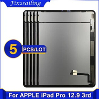 5 Pcs/Lot Display For iPad Pro 12.9 2018 A1876 A1983 A2014 A1895, 2020 A2229 A2233 A2069 A2232 LCD Touch Digitizer Assembly