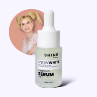 Shine Rusia Snow White SERUM Vit C Luminous Brightening Serum dengan Antioksidan Tinggi yang Mencera