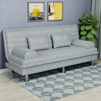 雙人沙發 多功能折疊沙發床兩用布藝沙發簡易單人客廳出租折疊床懶人小戶型