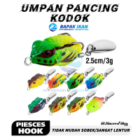 2.5cm/3g Umpan Pancing kodok soft bait Casting gabus dengan Spiner dan ekor bahan karet-BK654