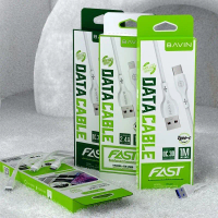 Kabel Data Pengecasan Pantas, ZNA888.ph, BAVIN CB222, Kabel Tahan Lama, Wayar Bersalut PVC, Serasi d