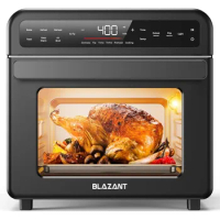 Toaster Oven Air Fryer Combo, Toaster Ovens Countertop 20QT/19L Air Fryers Oven, 16-in-1 Touch Keys Convection Ovens Smart
