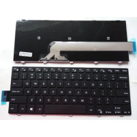 For Dell Inspiron 14-3000 Serie 3441 3442 3443 3451 Keyboard W Frame Us No Backlit