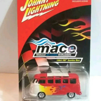 VW Samba bus johnny Lightning langka