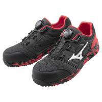 【MIZUNO 美津濃】F1GA233992(LS II BOA 旋鈕 寬楦 防護鞋 安全防護鞋 工作鞋 塑鋼頭)