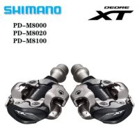 Original PD M8000 M8020 M8100 XT MTB mountain bike bicycle pedals cycle self-locking lock pedal deore XT pedals