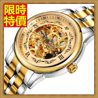 機械錶手錶-陀飛輪自動成熟魅力鏤空時尚男士腕錶4色66ab4【獨家進口】【米蘭精品】