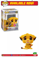 Funko Funko Pop! Disney: Lion King - Simba (Flocked) [Exclusive]